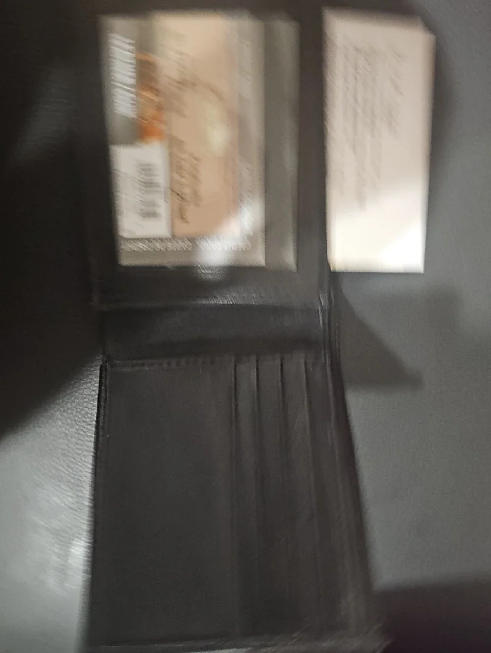 Black Leather Wallet